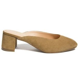 Marais USA Sofia Mules, Camel, Size 7/7.5